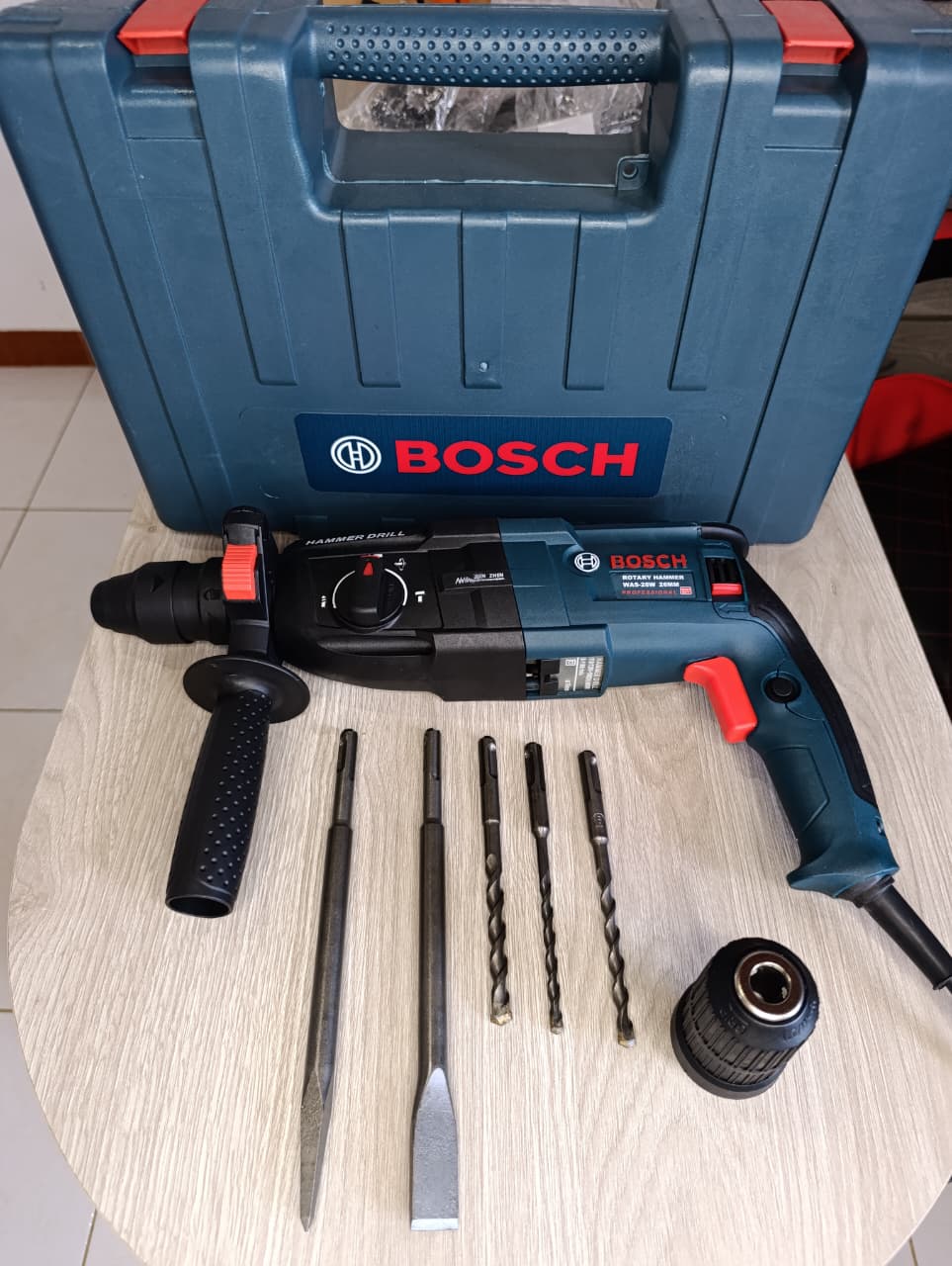 Rotomartillo doble mandril